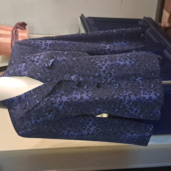 Kasper A.S.L. animal print jacket - Picture 1 of 7